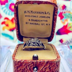 💝Vintage 925 Sterling Silver ring💕